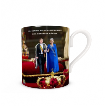 Exclusive Bone China Inauguration Cup of King Willem-Alexander
